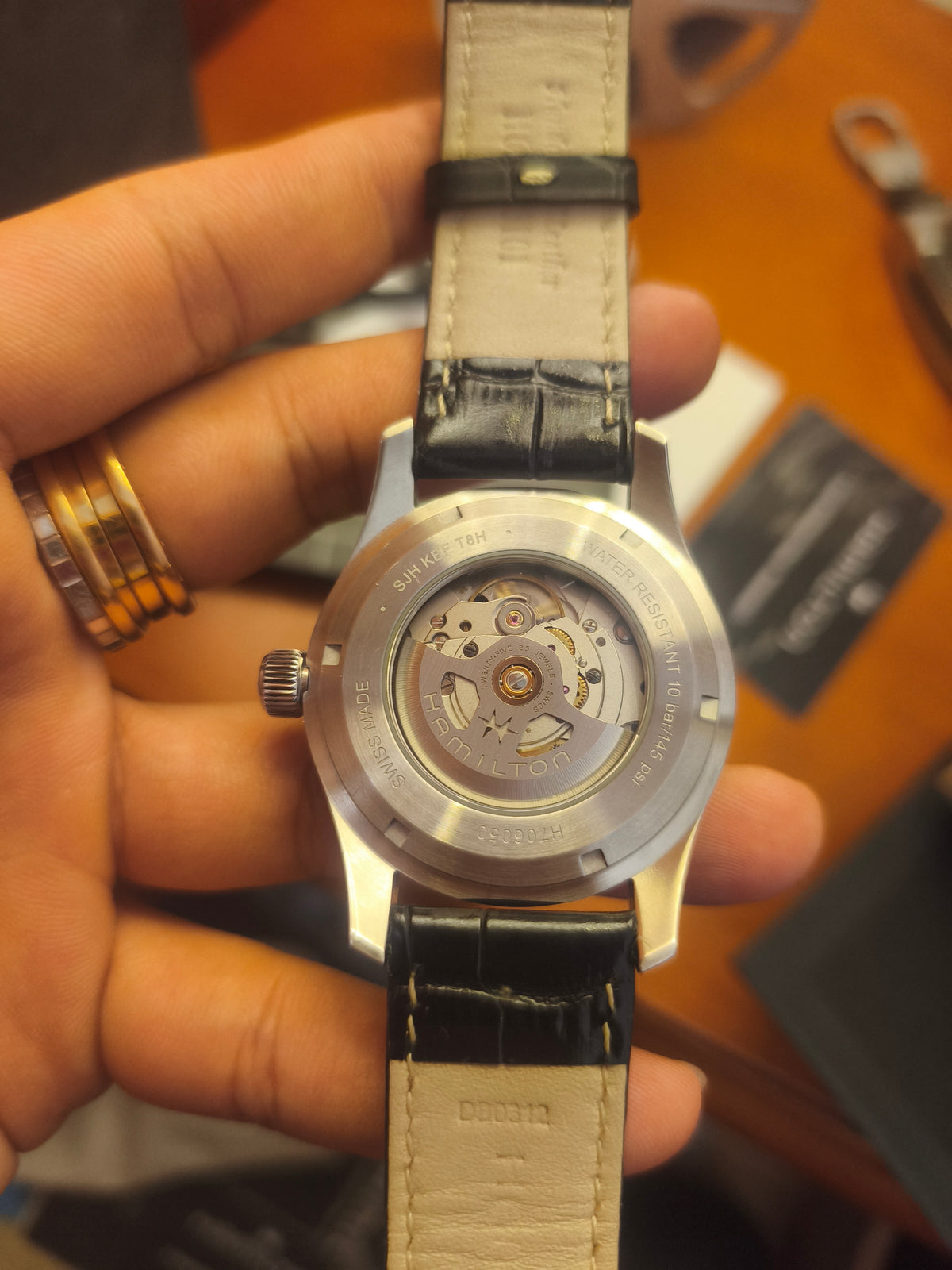 Hamilton Khaki Field Murph H706050 Automatic Watch 42mm H-10 80-Hour Power Reserve Interstellar Full Set 610-3800