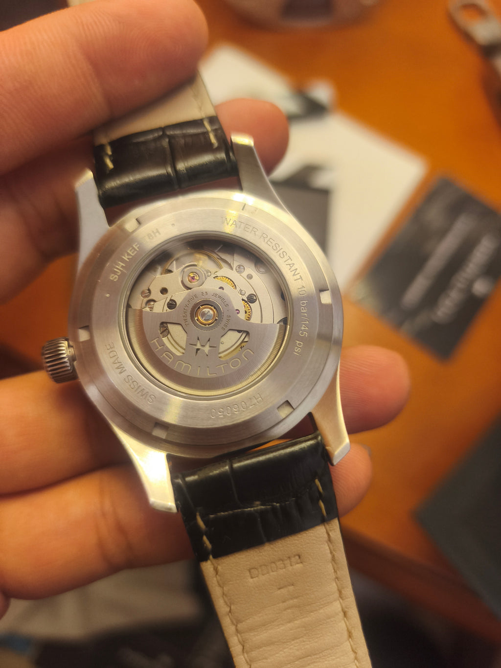 Hamilton Khaki Field Murph H706050 Automatic Watch 42mm H-10 80-Hour Power Reserve Interstellar Full Set 610-3800
