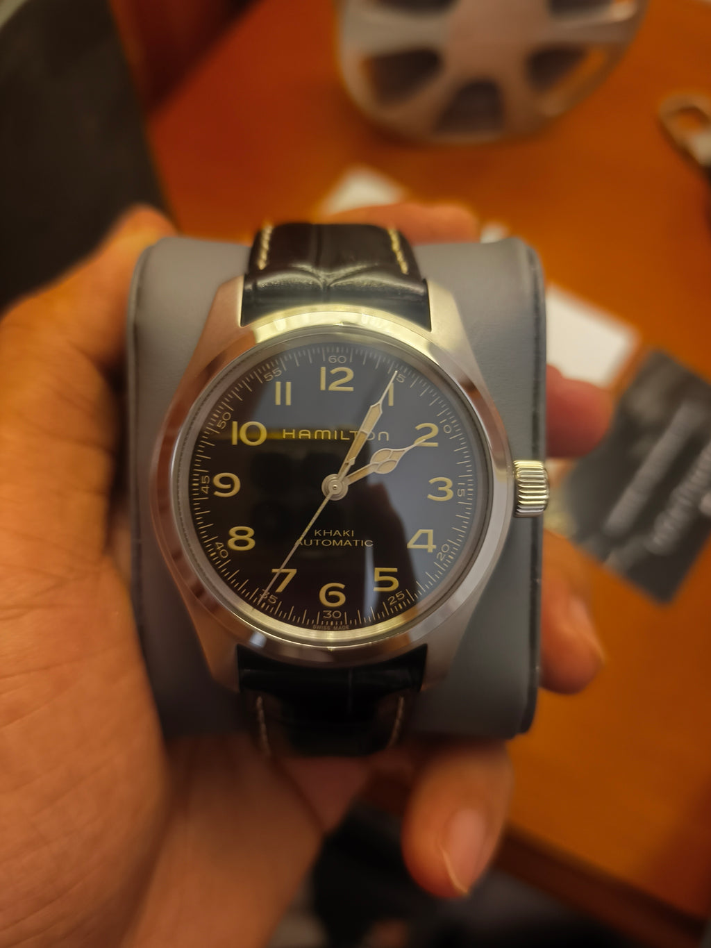 Hamilton Khaki Field Murph H706050 Automatic Watch 42mm H-10 80-Hour Power Reserve Interstellar Full Set 610-3800