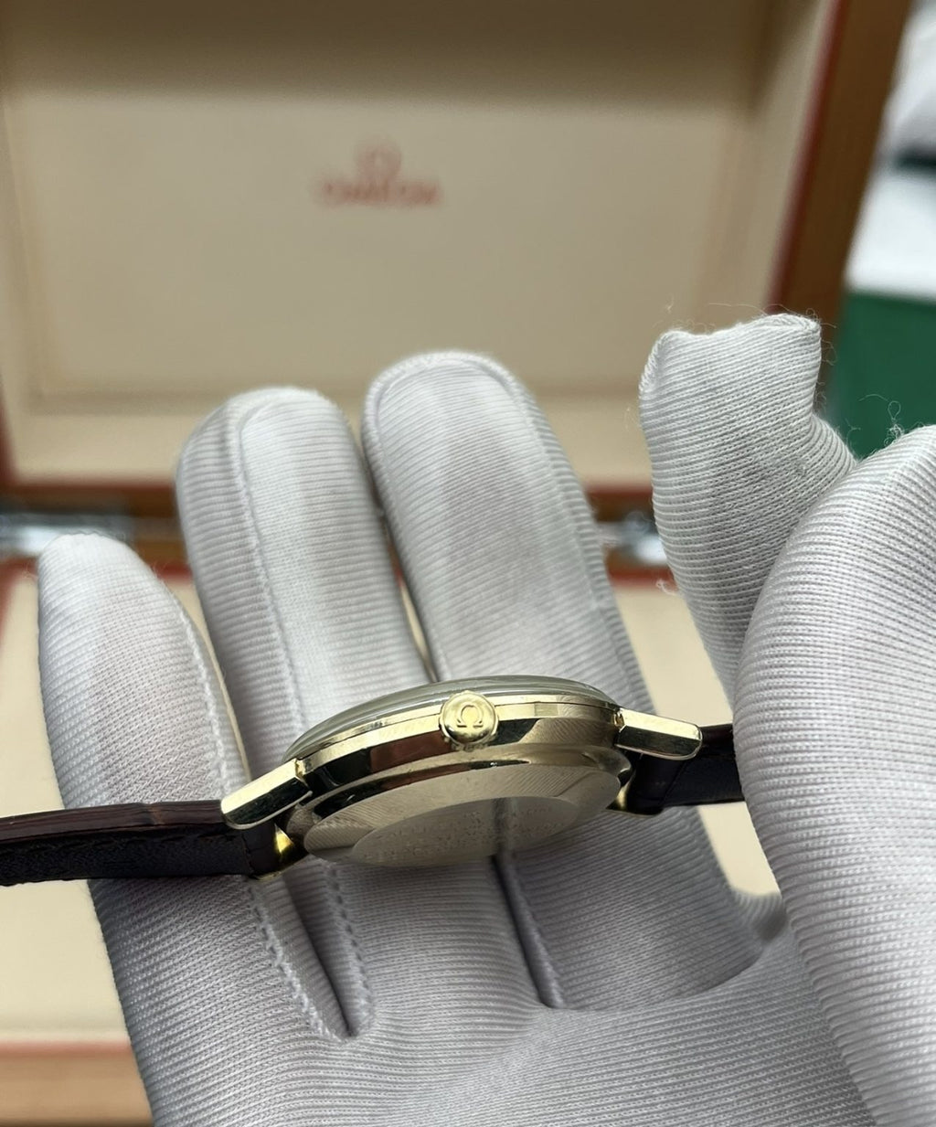 Omega Seamaster DeVille 14K Gold Filled Automatic Watch 34.5mm Cal 552 008-4400