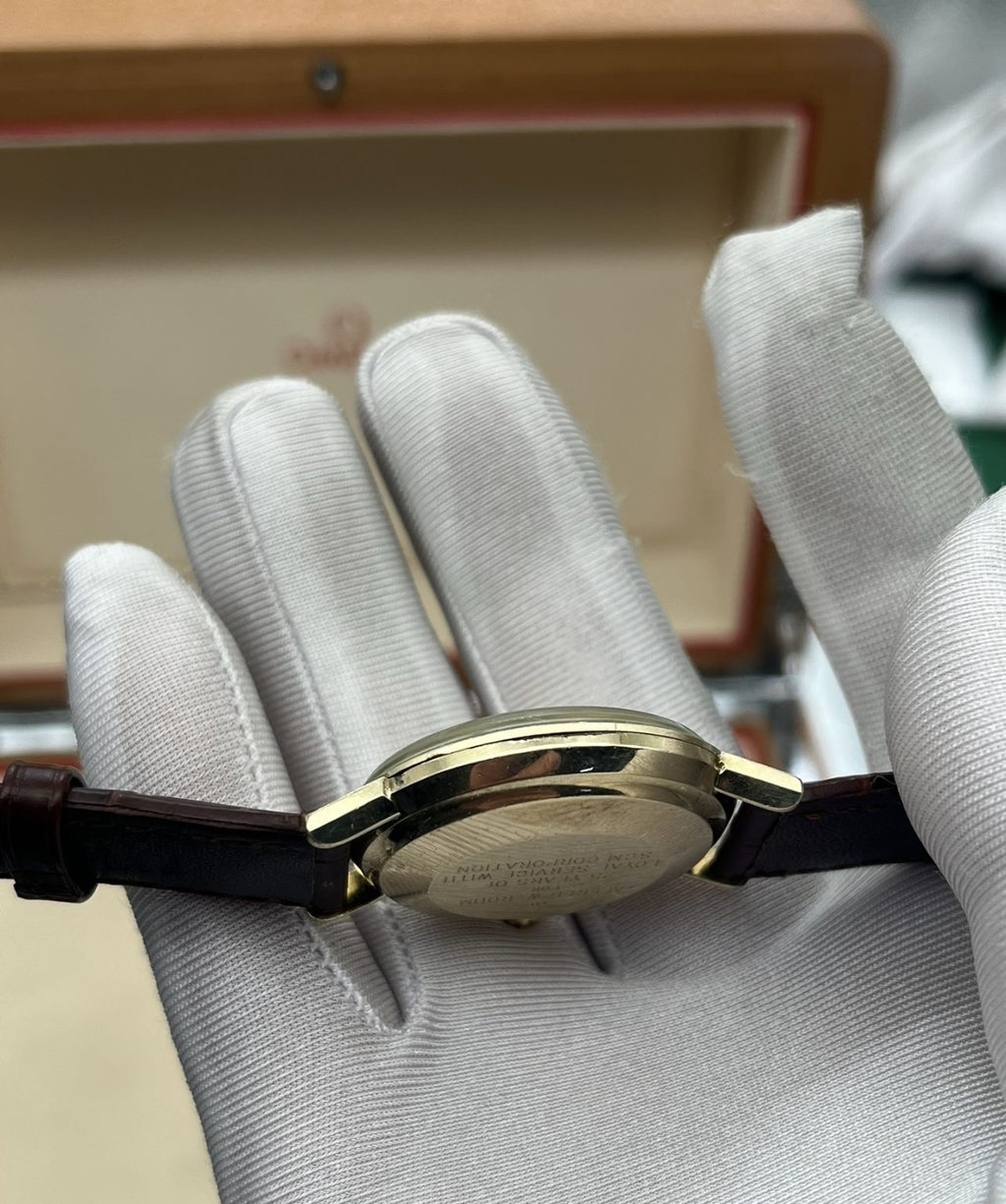 Omega Seamaster DeVille 14K Gold Filled Automatic Watch 34.5mm Cal 552 008-4400