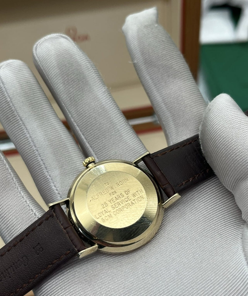 Omega Seamaster DeVille 14K Gold Filled Automatic Watch 34.5mm Cal 552 008-4400