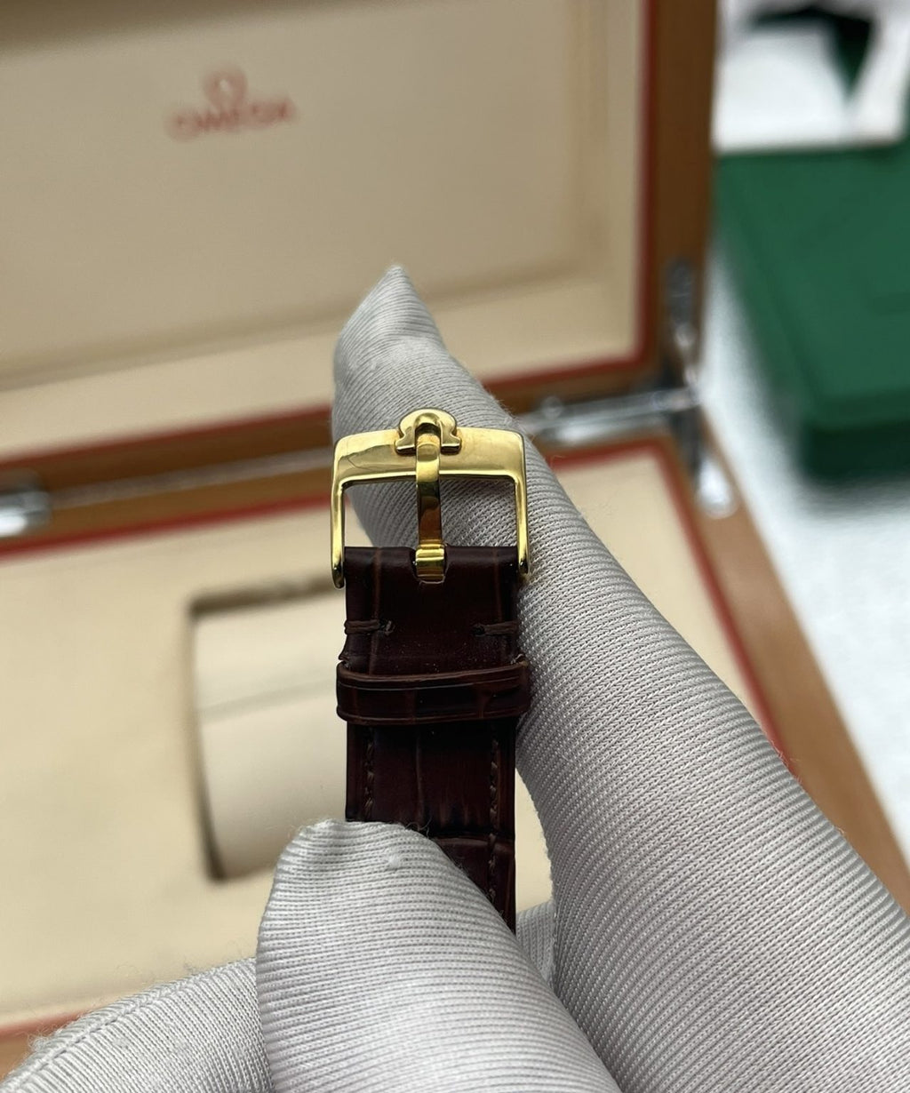 Omega Seamaster DeVille 14K Gold Filled Automatic Watch 34.5mm Cal 552 008-4400