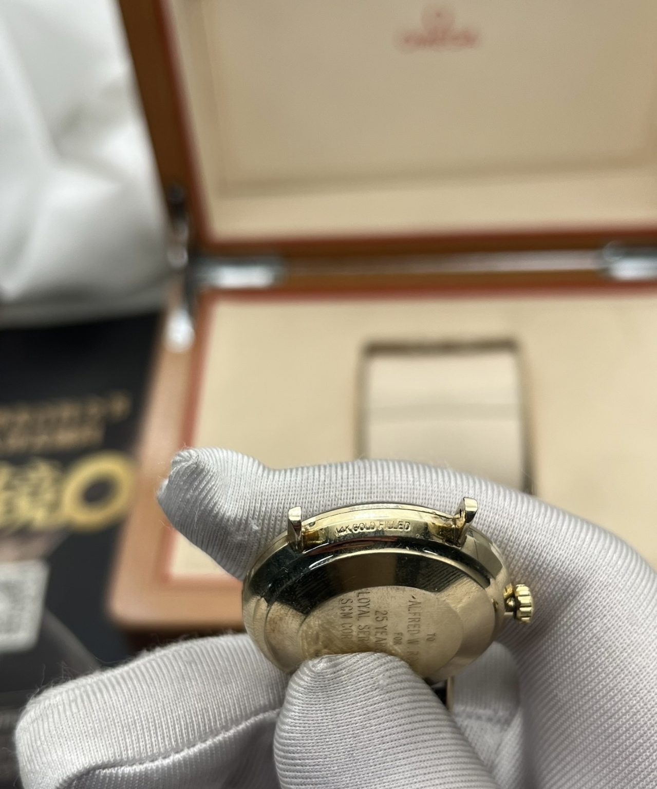 Omega Seamaster DeVille 14K Gold Filled Automatic Watch 34.5mm Cal 552 008-4400