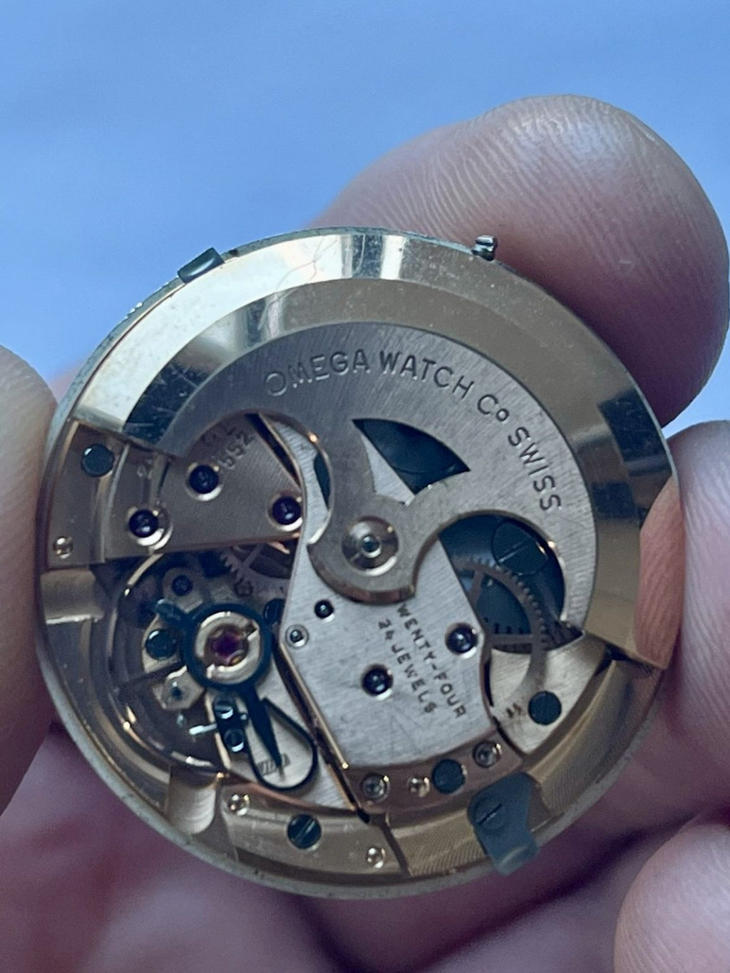 Omega Seamaster DeVille 14K Gold Filled Automatic Watch 34.5mm Cal 552 008-4400