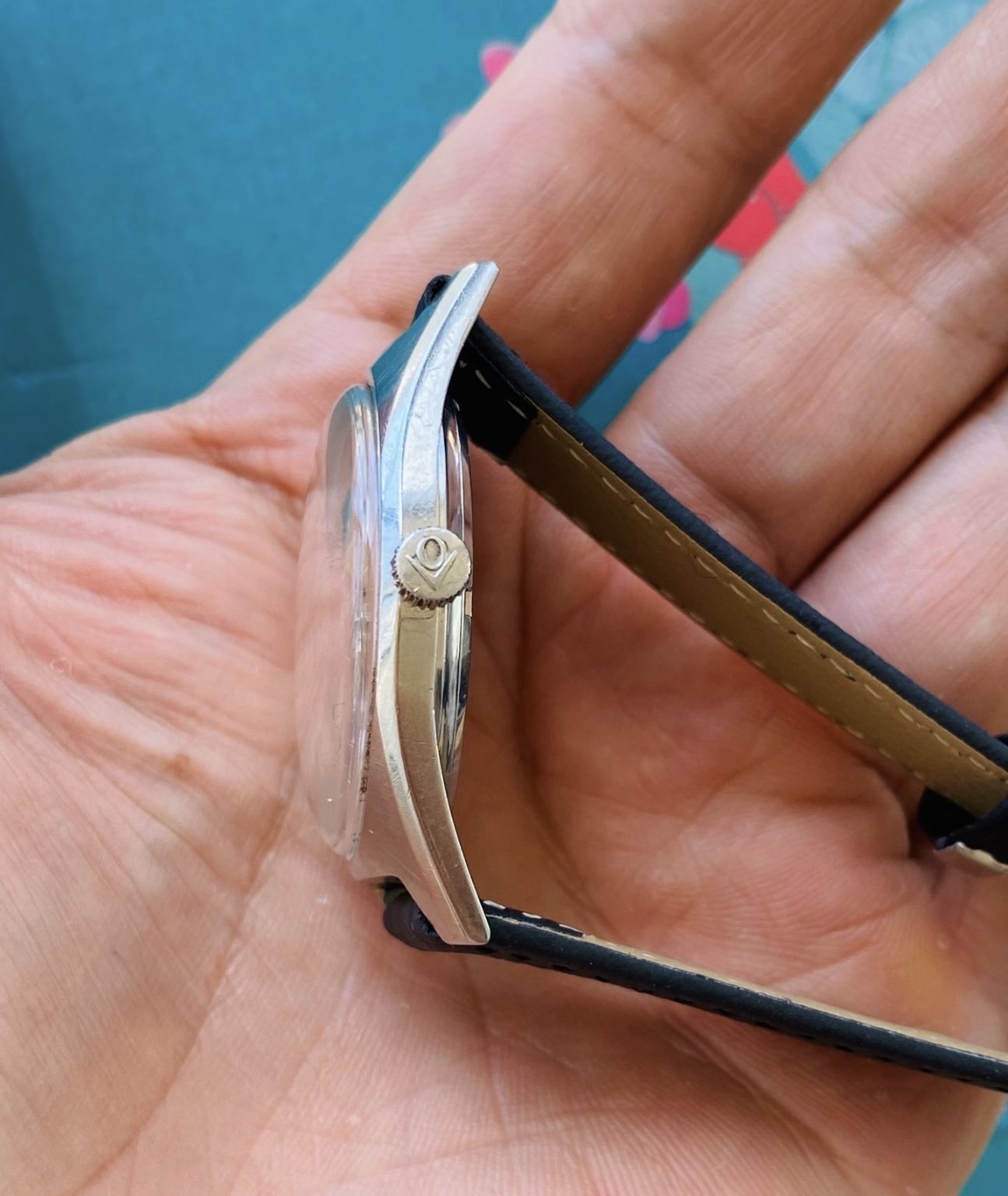 OLMA Vintage Manual-Winding Mens' Swiss Watch 36mm 17 Jewels SKU.042-0160