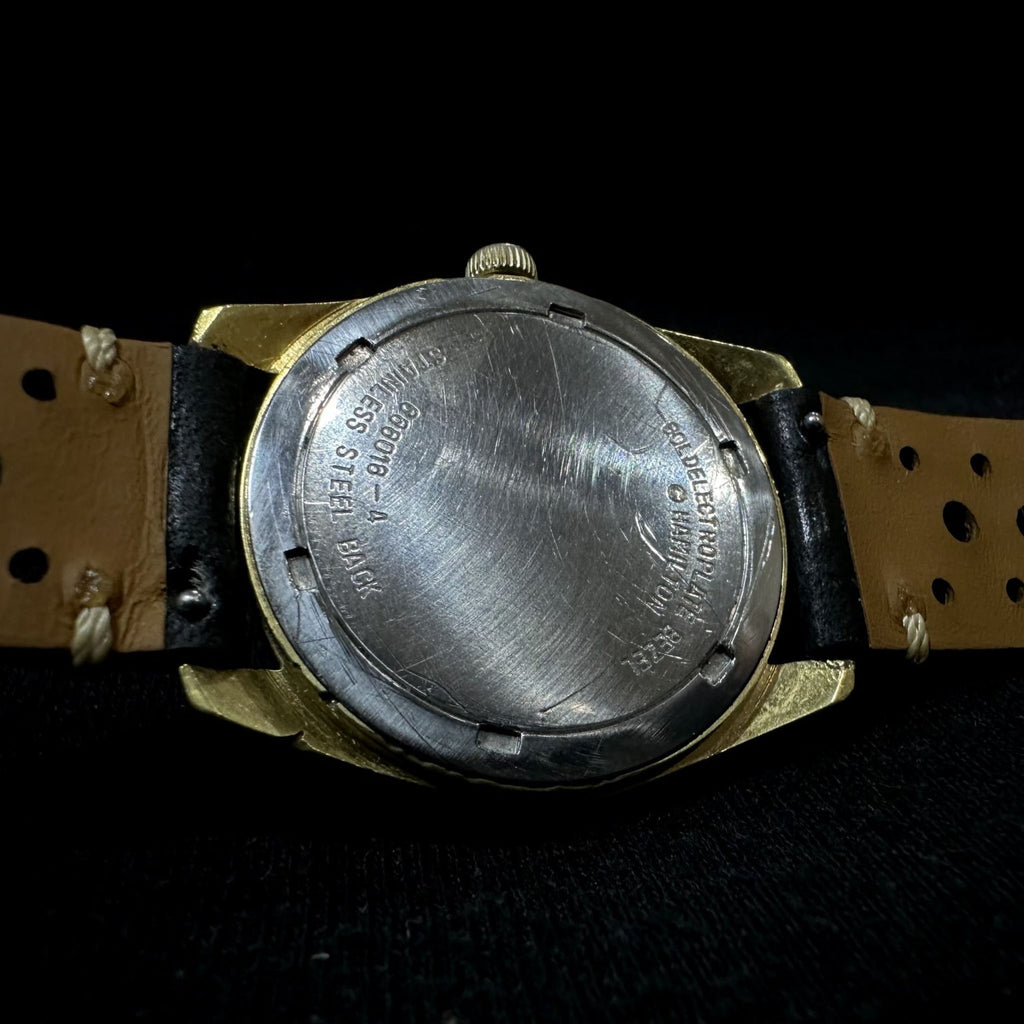 Swiss Made Vintage Hamilton Manual Wind Watch Cal.668 Sunburst Dial 048-0700