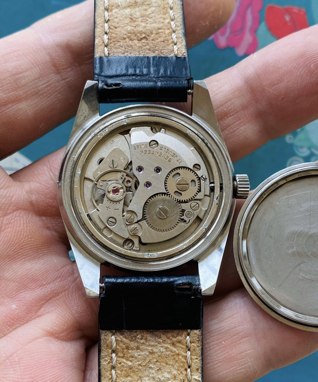 Swiss Vintage Sinex Genève Manual Wind Watch Ref.6640 36mm 17 Jewels 051-0120