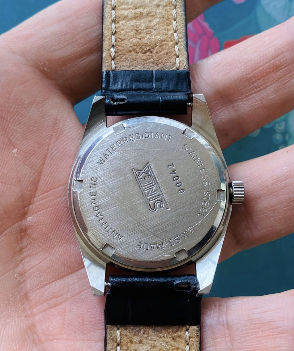Swiss Vintage Sinex Genève Manual Wind Watch Ref.6640 36mm 17 Jewels 051-0120