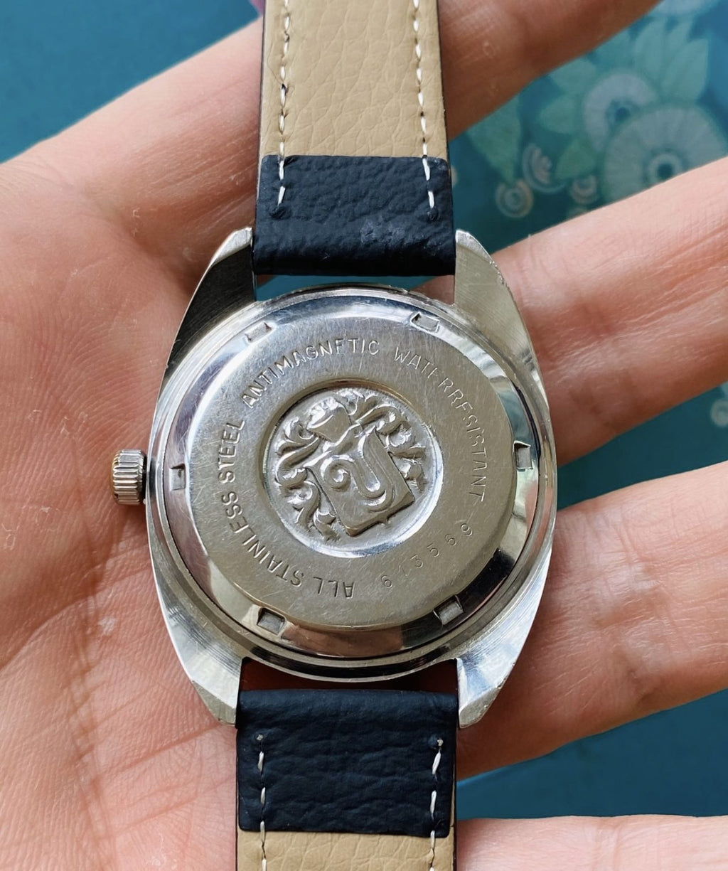 French Made YEMA Vintage Manual-Winding Mens' Watch 36mm 17 Jewels 053-0170