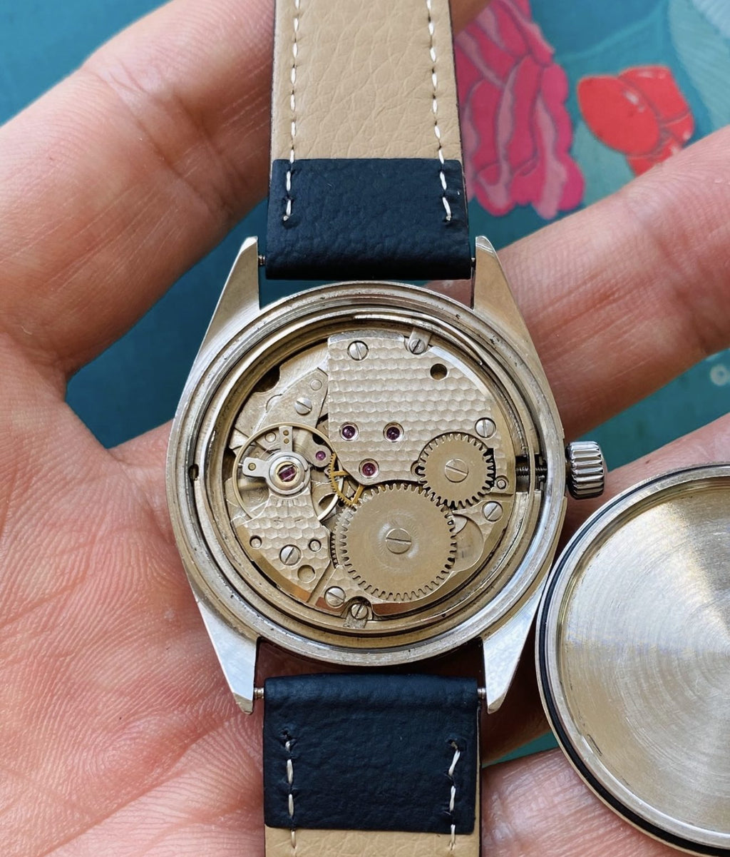 YEMA Vintage Manual-Winding Mens' Watch 35mm 17 Jewels 056-0150