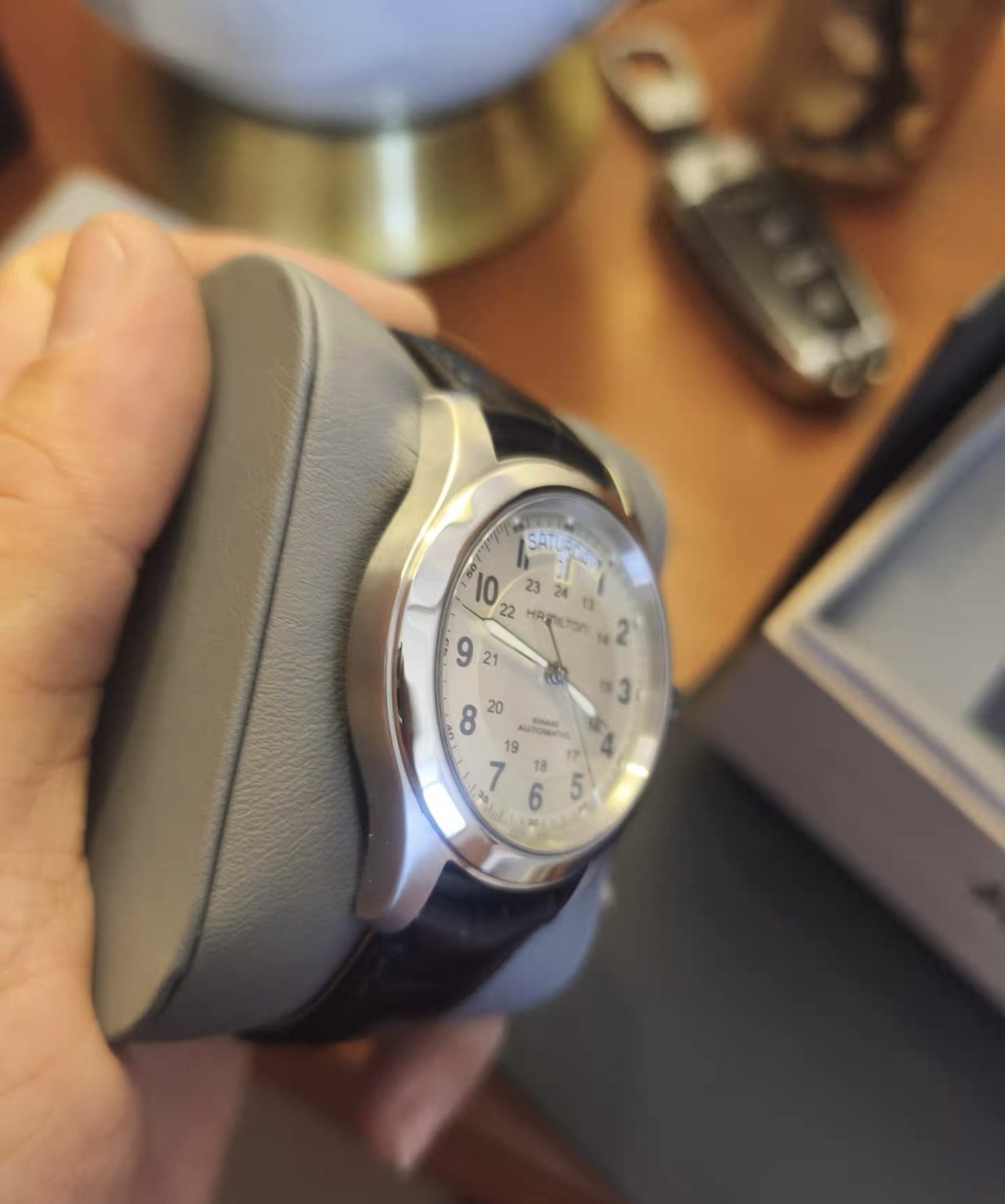 Hamilton Khaki Field King Automatic 40mm Watch H64455523 Full Set 064-2300