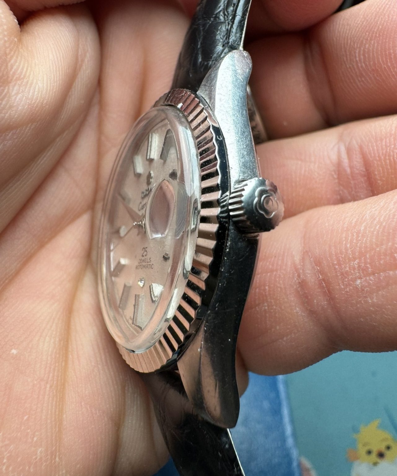 Titoni Cosmo King 707 ETA 2824-1 36mm 25 Jewels Swiss Automatic Watch 063-0920