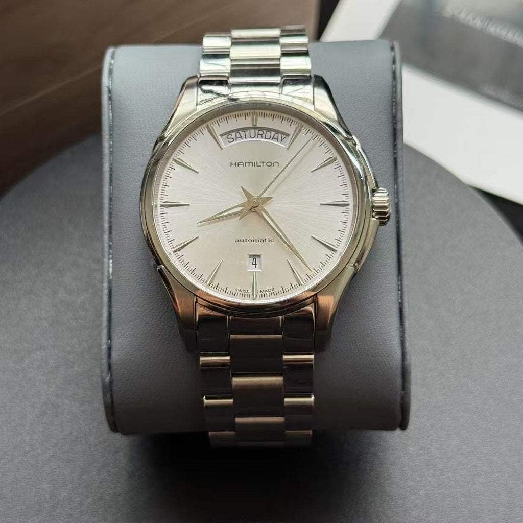 Swiss Hamilton Jazzmaster Day Date Automatic Watch 40mm H-10 Full Set 068-2260