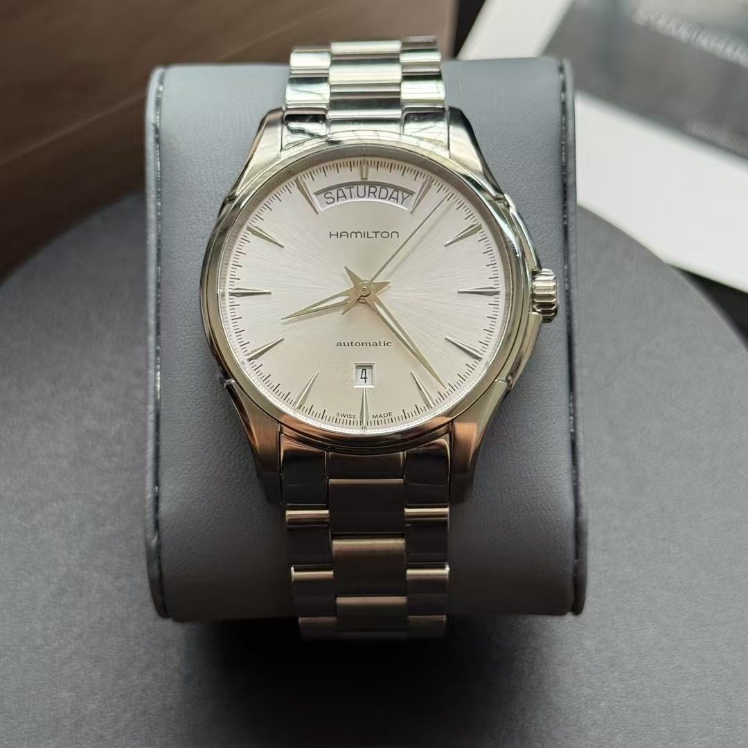 Swiss Hamilton Jazzmaster Day Date Automatic Watch 40mm H-10 Full Set 068-2260