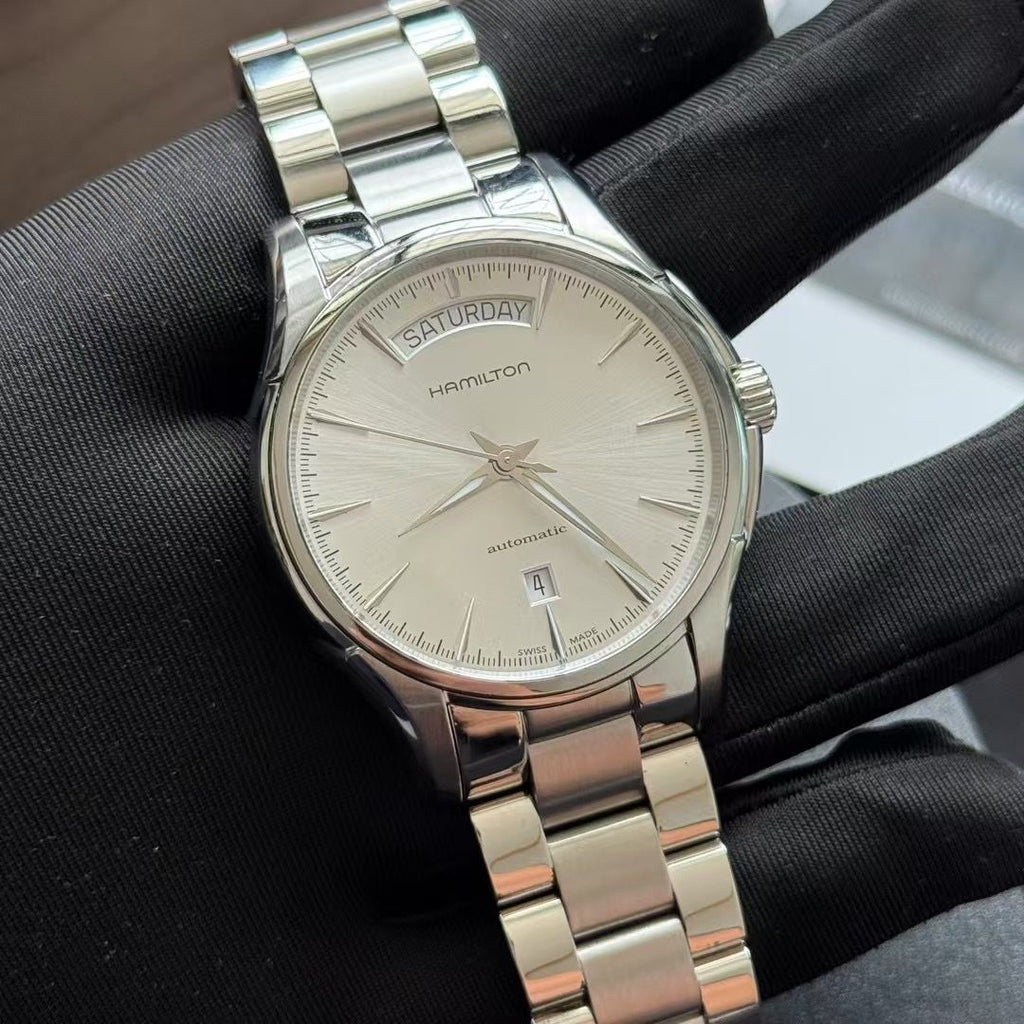 Swiss Hamilton Jazzmaster Day Date Automatic Watch 40mm H-10 Full Set 068-2260