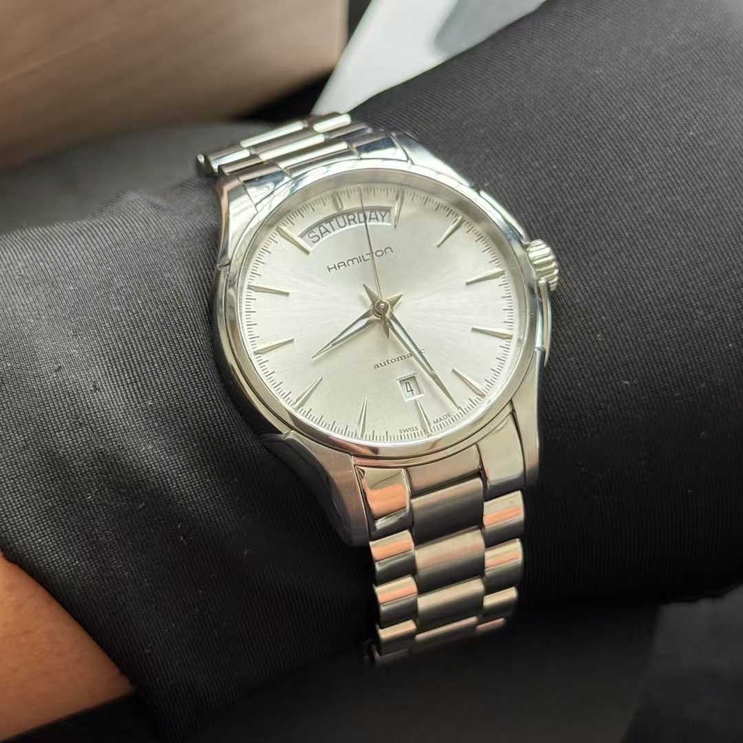 Swiss Hamilton Jazzmaster Day Date Automatic Watch 40mm H-10 Full Set 068-2260