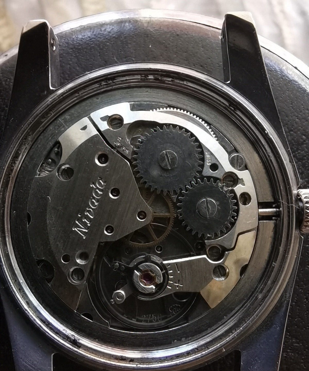 Nivada Compensamatic Vintage Manual Wind Watch Cal. 2750 36mm 1970s SKU.070-0300