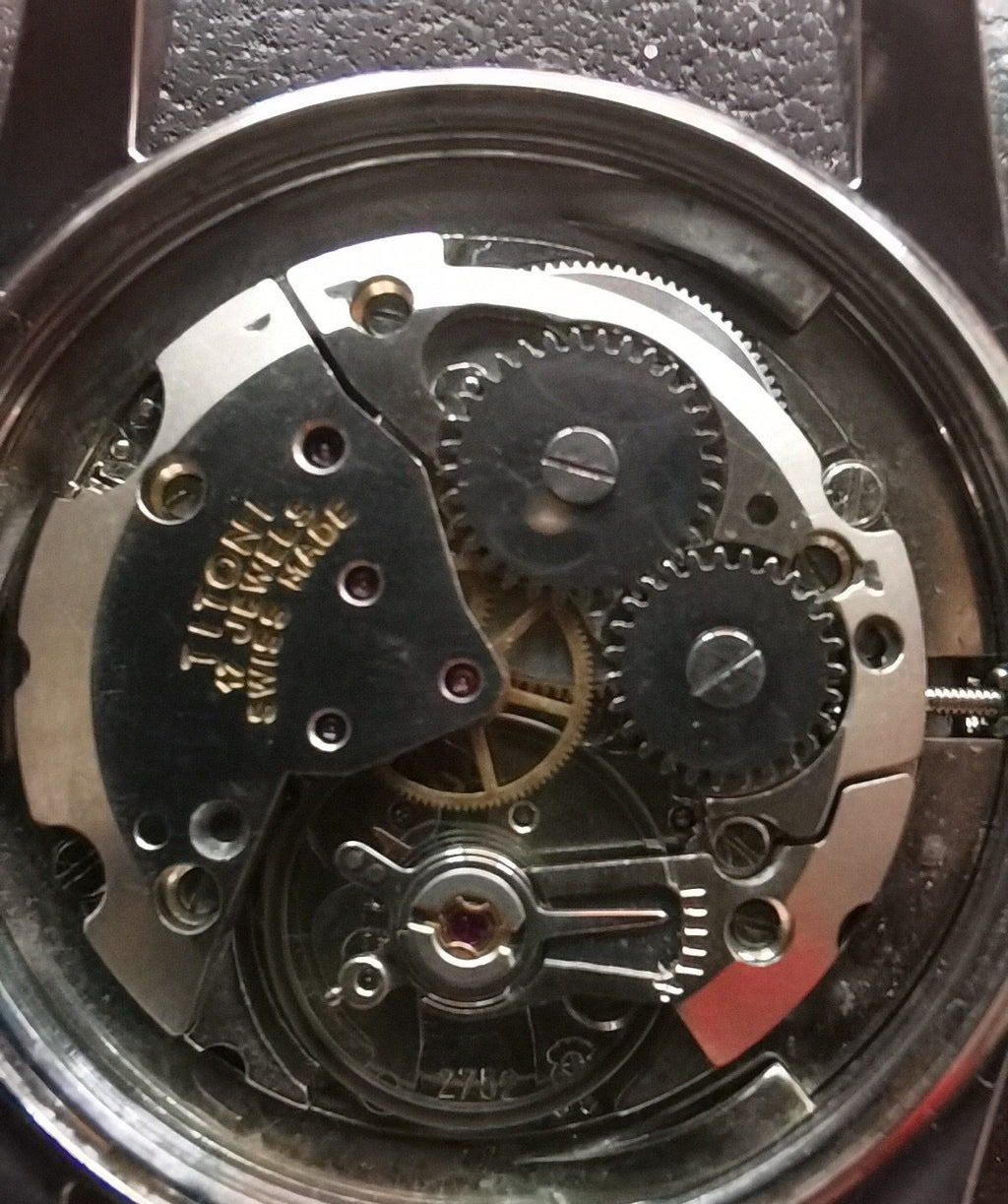 Titoni Vintage Manual-Winding Men's Swiss Watch 34mm 17 Jewels SKU.071-0400