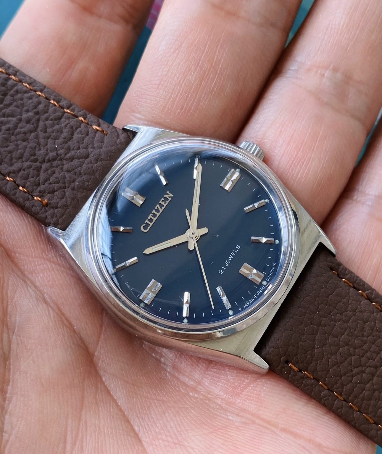 Vintage Citizen 21 Jewels Manual Wind Watch – Circa 1970s 34mm SKU.075-0160