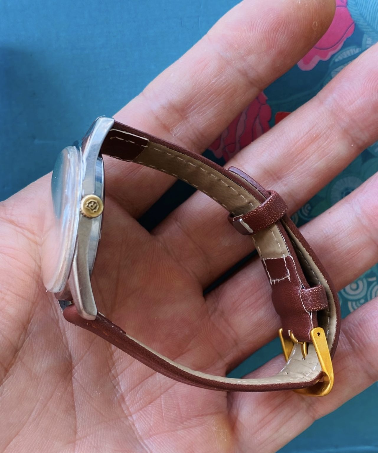 Royce Swiss Hand-Wound Watch ETA 2391 17Jewels 34mm Vintage 1950s SKU.078-0150