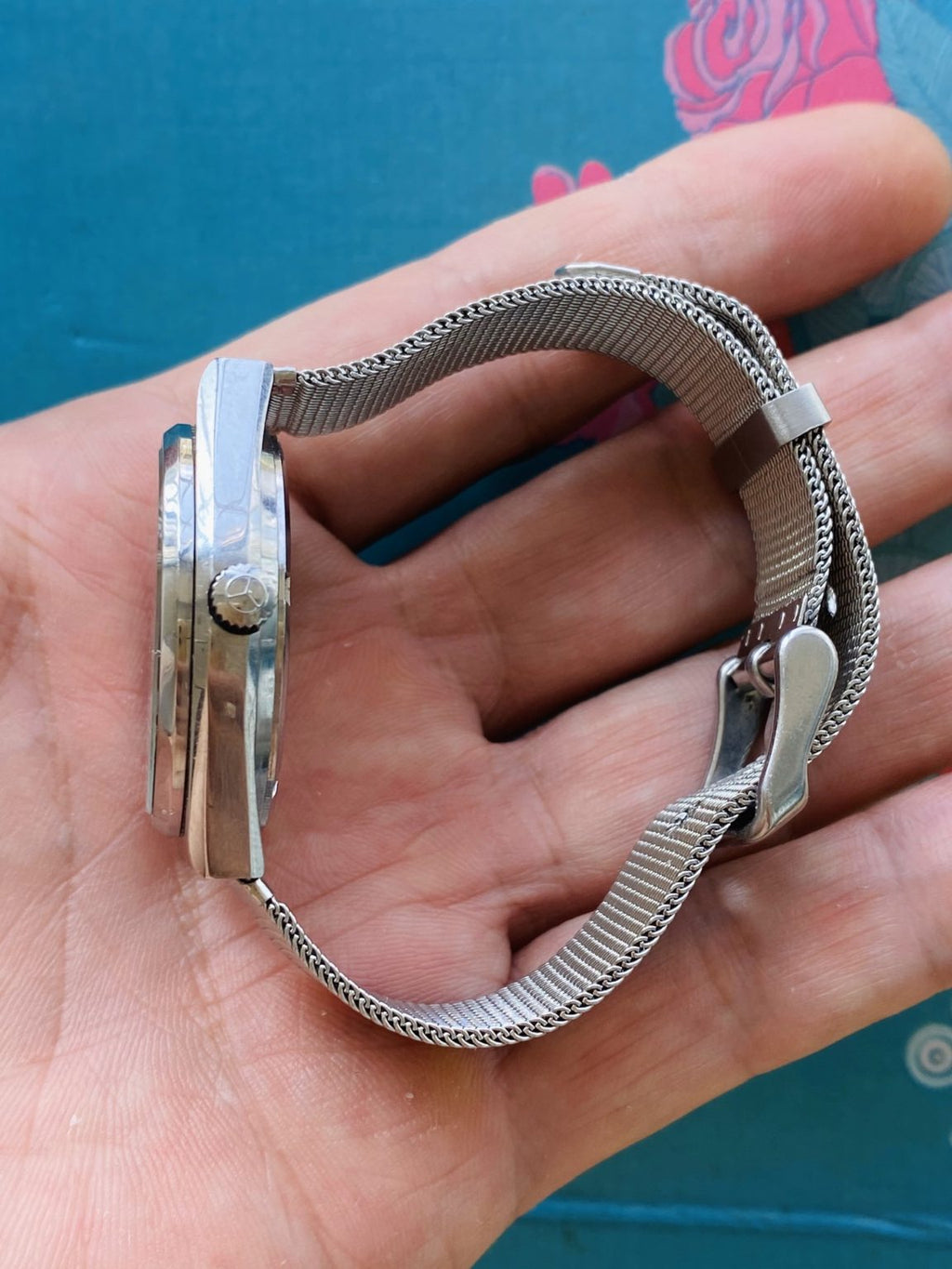 Rodania Crystal – Swiss Made Manual Winding Watch 35.5mm 17Jewels SKU.080-0230