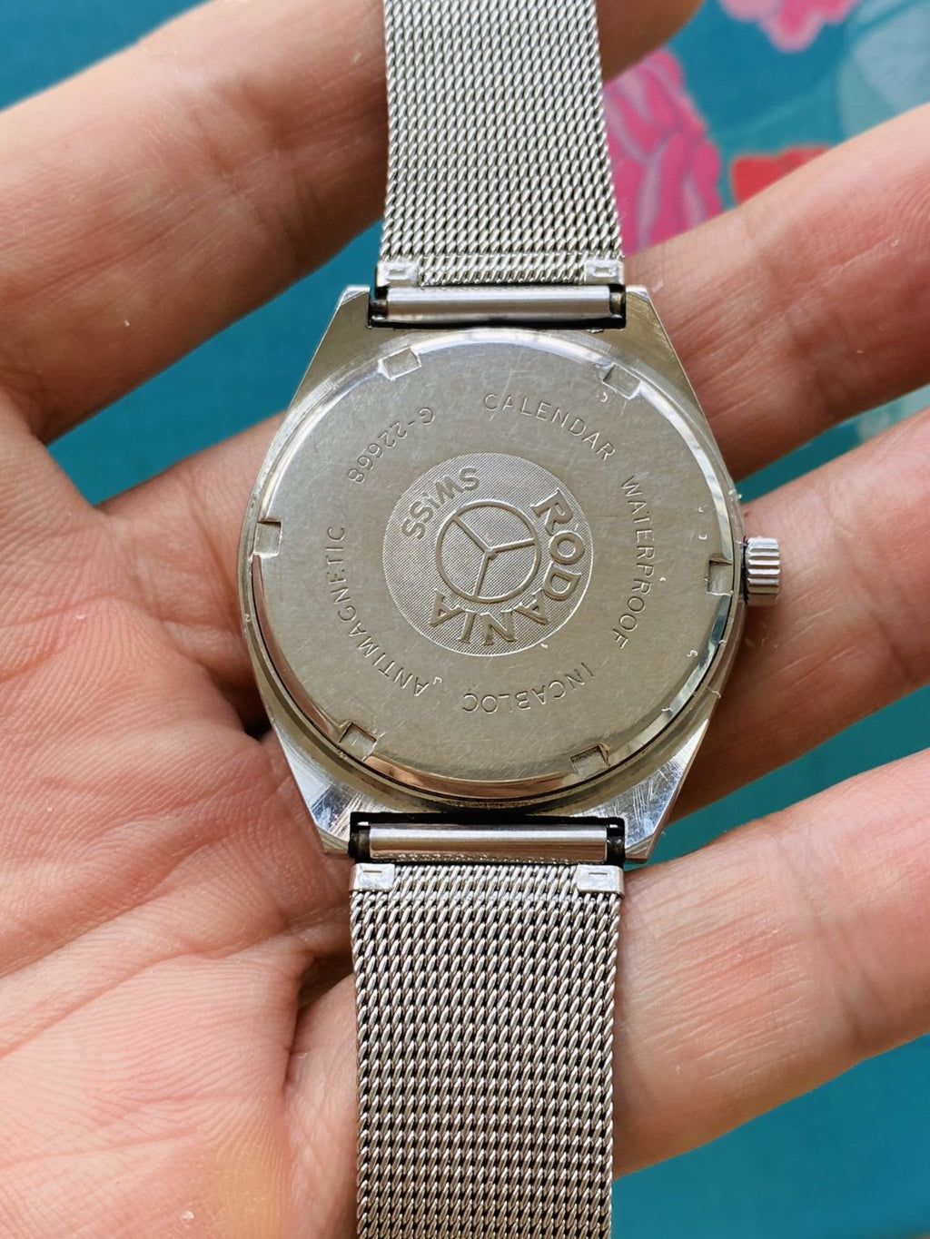 Rodania Crystal – Swiss Made Manual Winding Watch 35.5mm 17Jewels SKU.080-0230