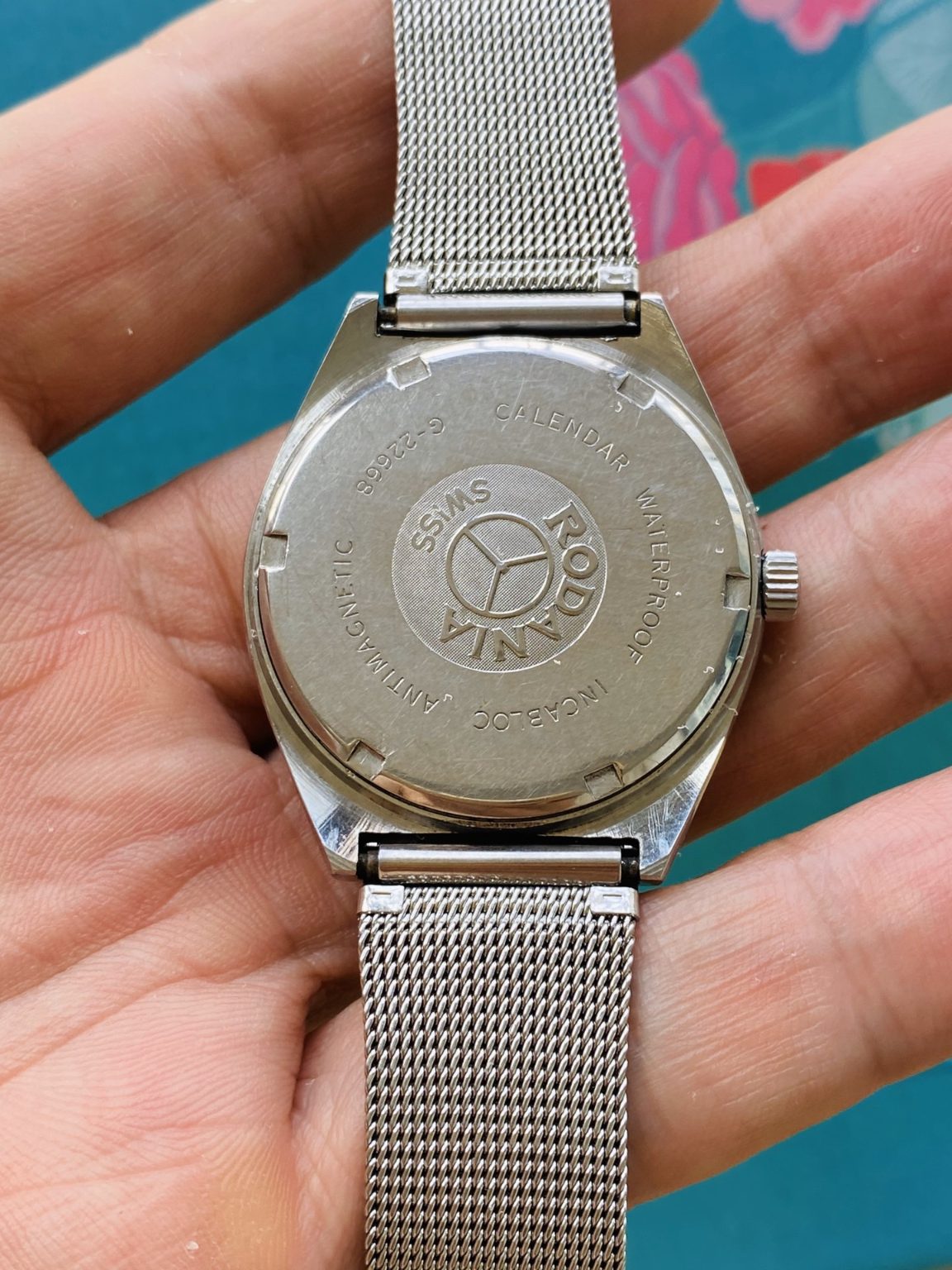 Rodania Crystal – Swiss Made Manual Winding Watch 35.5mm 17Jewels SKU.080-0230