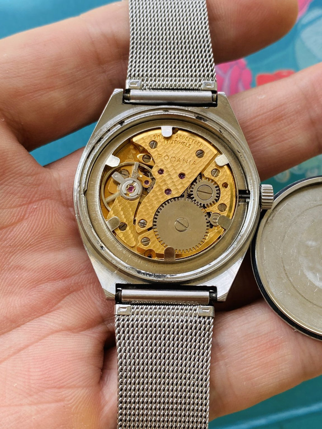 Rodania Crystal – Swiss Made Manual Winding Watch 35.5mm 17Jewels SKU.080-0230