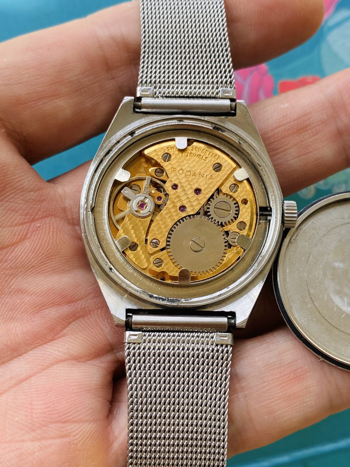 Rodania Crystal – Swiss Made Manual Winding Watch 35.5mm 17Jewels SKU.080-0230