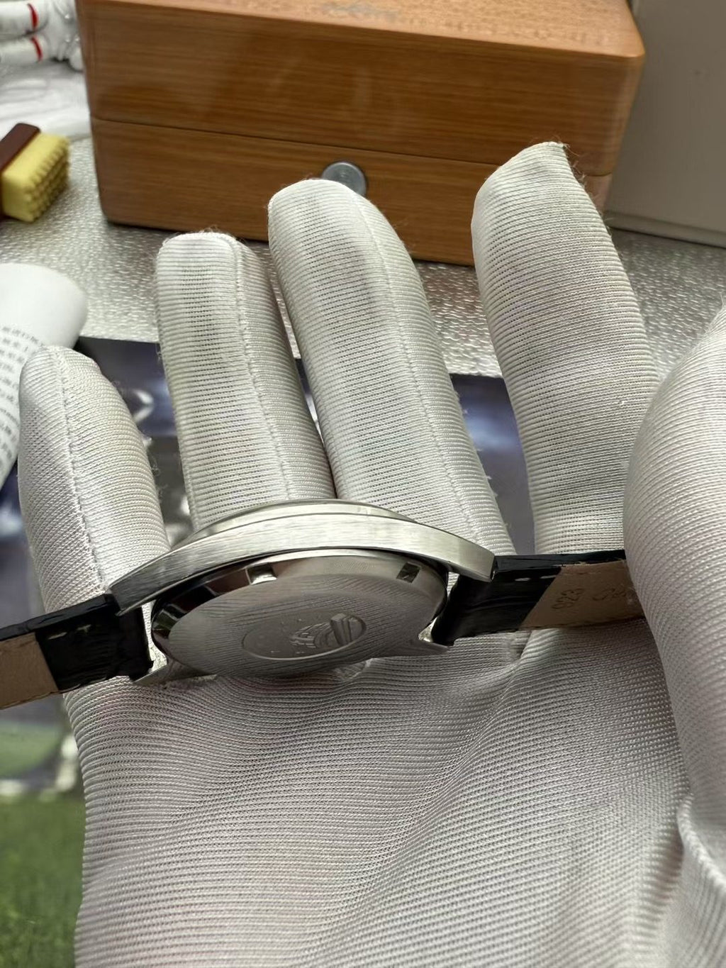 Omega Constellation Watch 35mm 24Jewels Cal.564 Silver Linen Dial SKU.081-5200