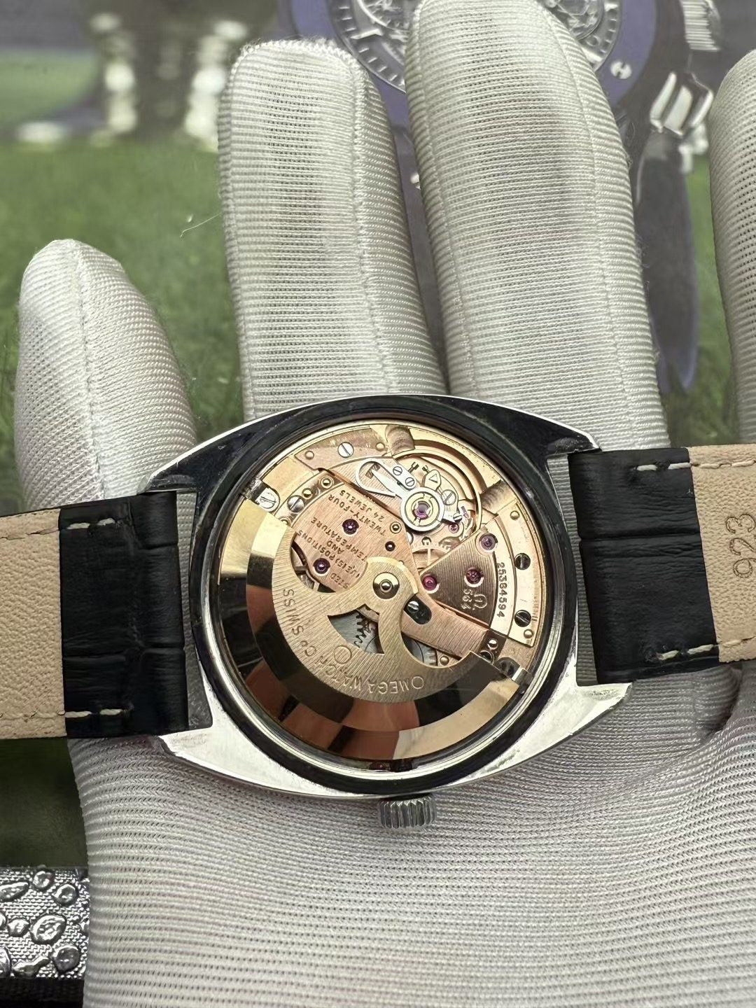 Omega Constellation Watch 35mm 24Jewels Cal.564 Silver Linen Dial SKU.081-5200