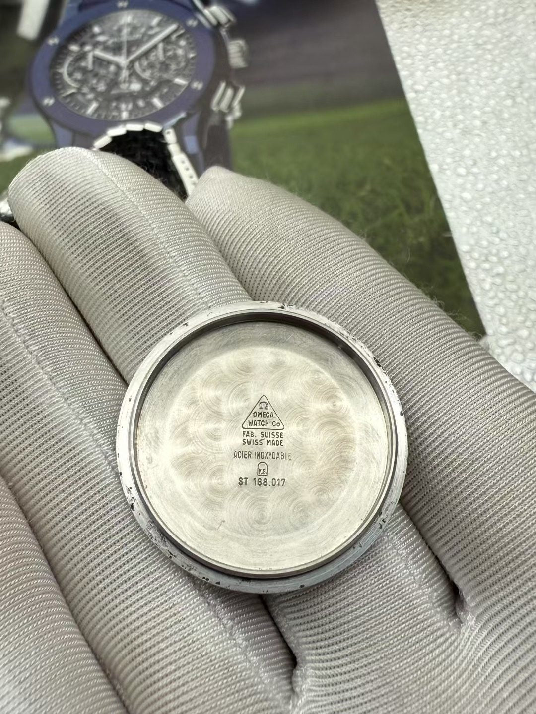 Omega Constellation Watch 35mm 24Jewels Cal.564 Silver Linen Dial SKU.081-5200