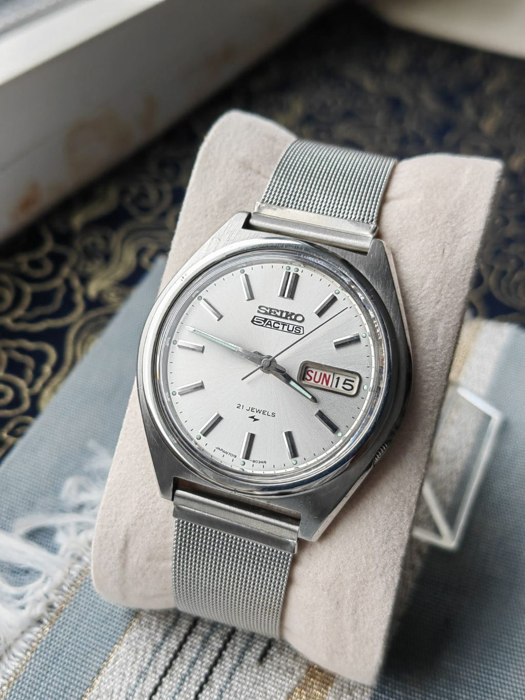 Seiko 5ACTUS 7019 Automatic Watch – 21 Jewels | Vintage Classic SKU.084-0300