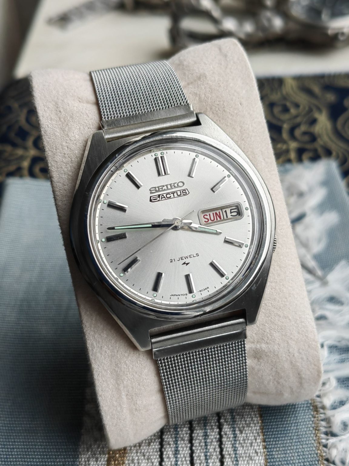 Seiko 5ACTUS 7019 Automatic Watch – 21 Jewels | Vintage Classic SKU.084-0300