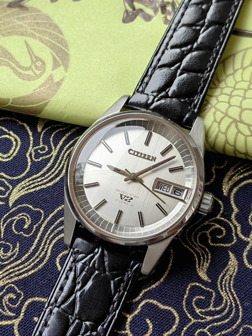 Citizen Men's Seven Star V2 Automatic Watch 7270 21Jewels 34x37mm SKU.085-0580