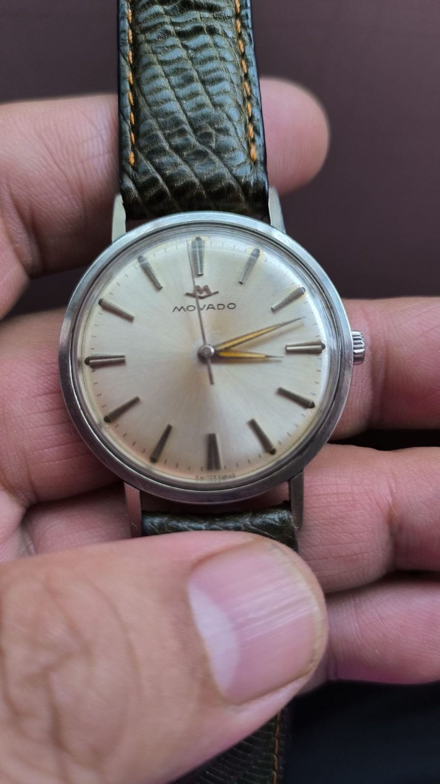 Movado Vintage Cal.347 Manual Wind Mens' Watch 34mm 17Jewels SKU.086-0680