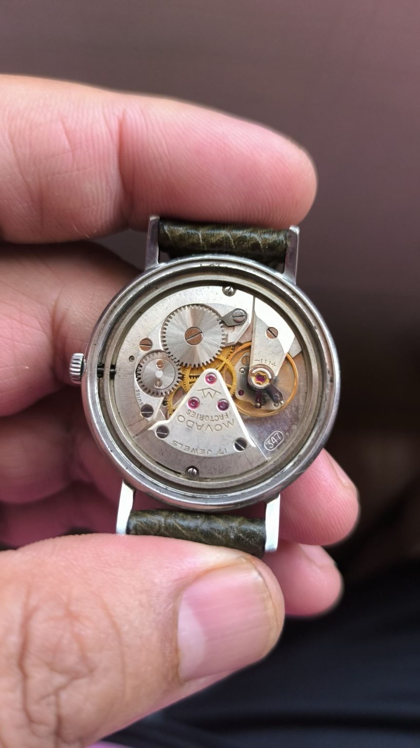 Movado Vintage Cal.347 Manual Wind Mens' Watch 34mm 17Jewels SKU.086-0680