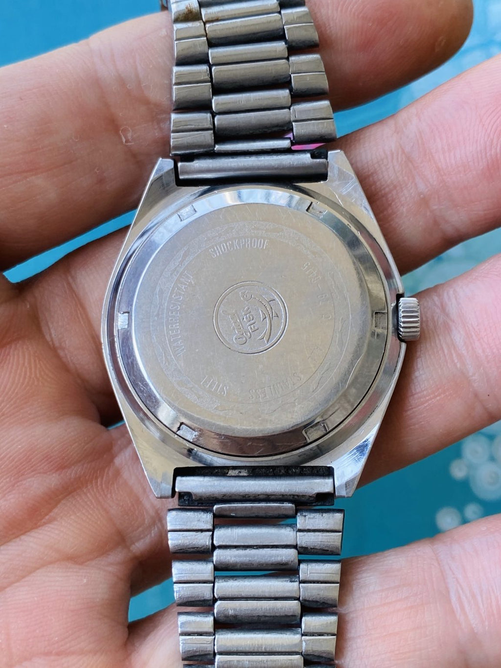 Swiss Made Vintage Ogival Manual Wind Watch 35.5mm 17 Jewels 088-0220