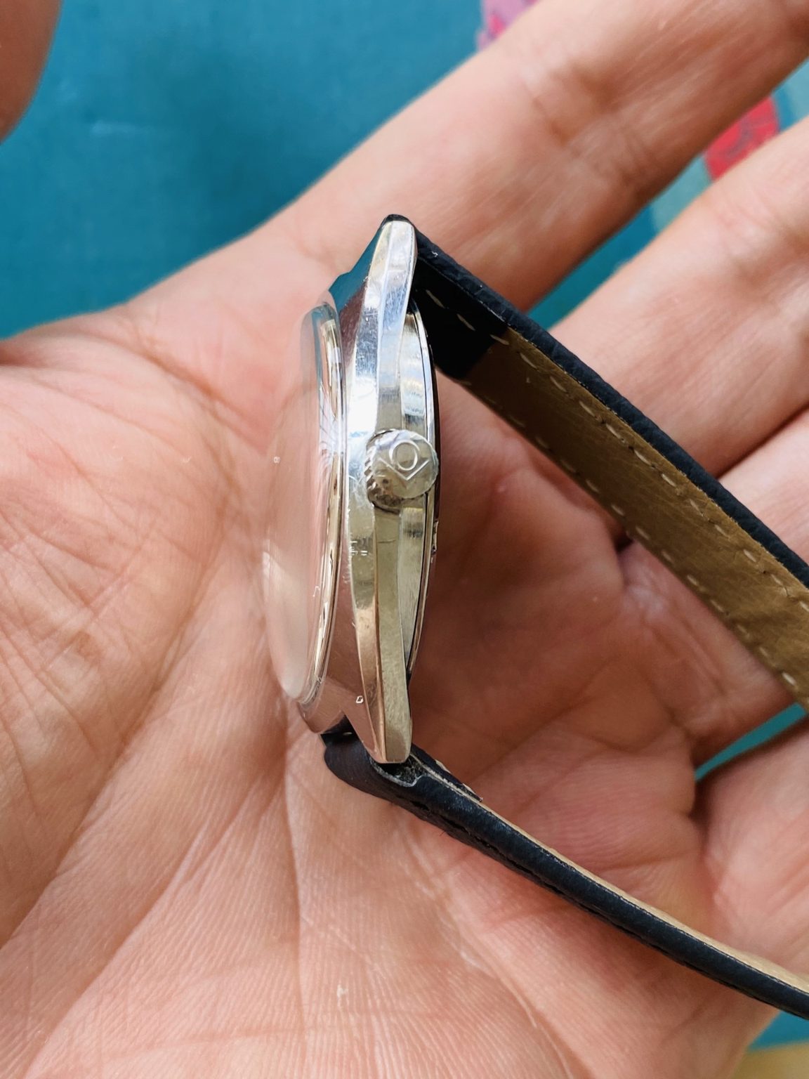 OLMA Vintage Manual-Winding Mens' Swiss Watch 35mm 17 Jewels SKU.090-0170