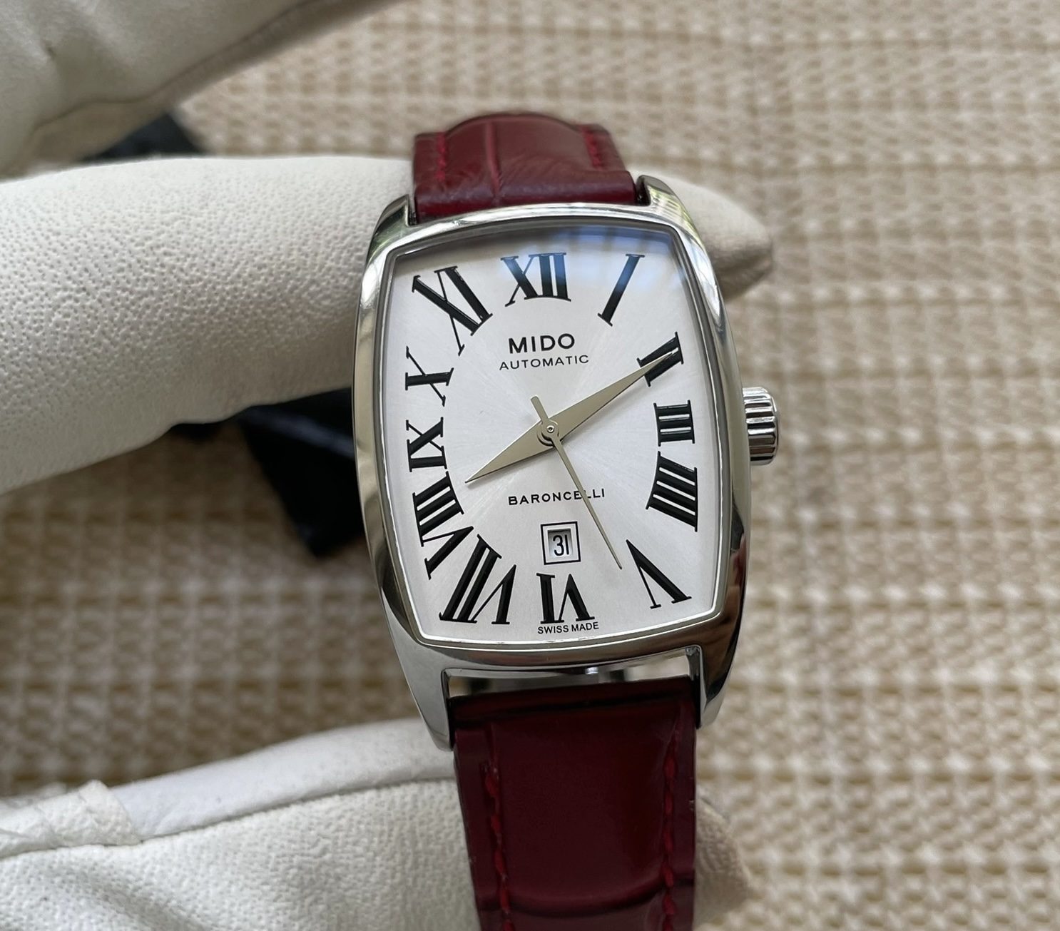 MIDO Automatic Lady's Automatic Watch 29.5x36.5mm Swiss Made 091-0720