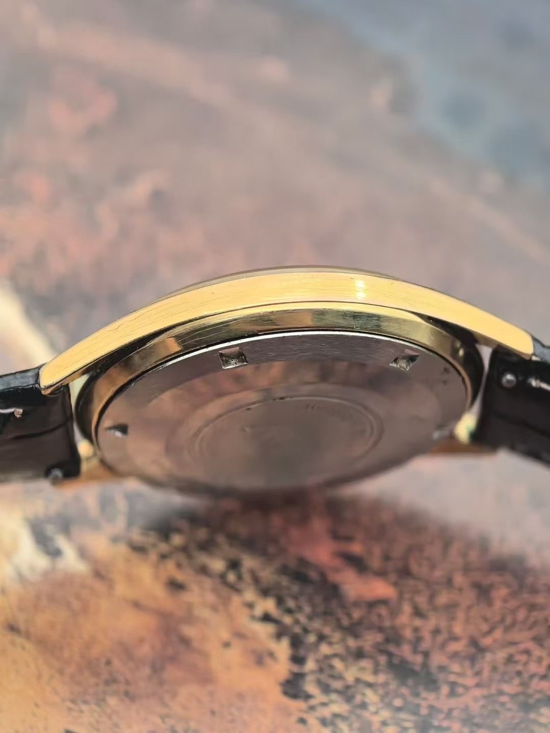 Longines Ultra-Chron Gold-Plated Men’s Watch 37mm, Cal.431 High-Beat 103-3700