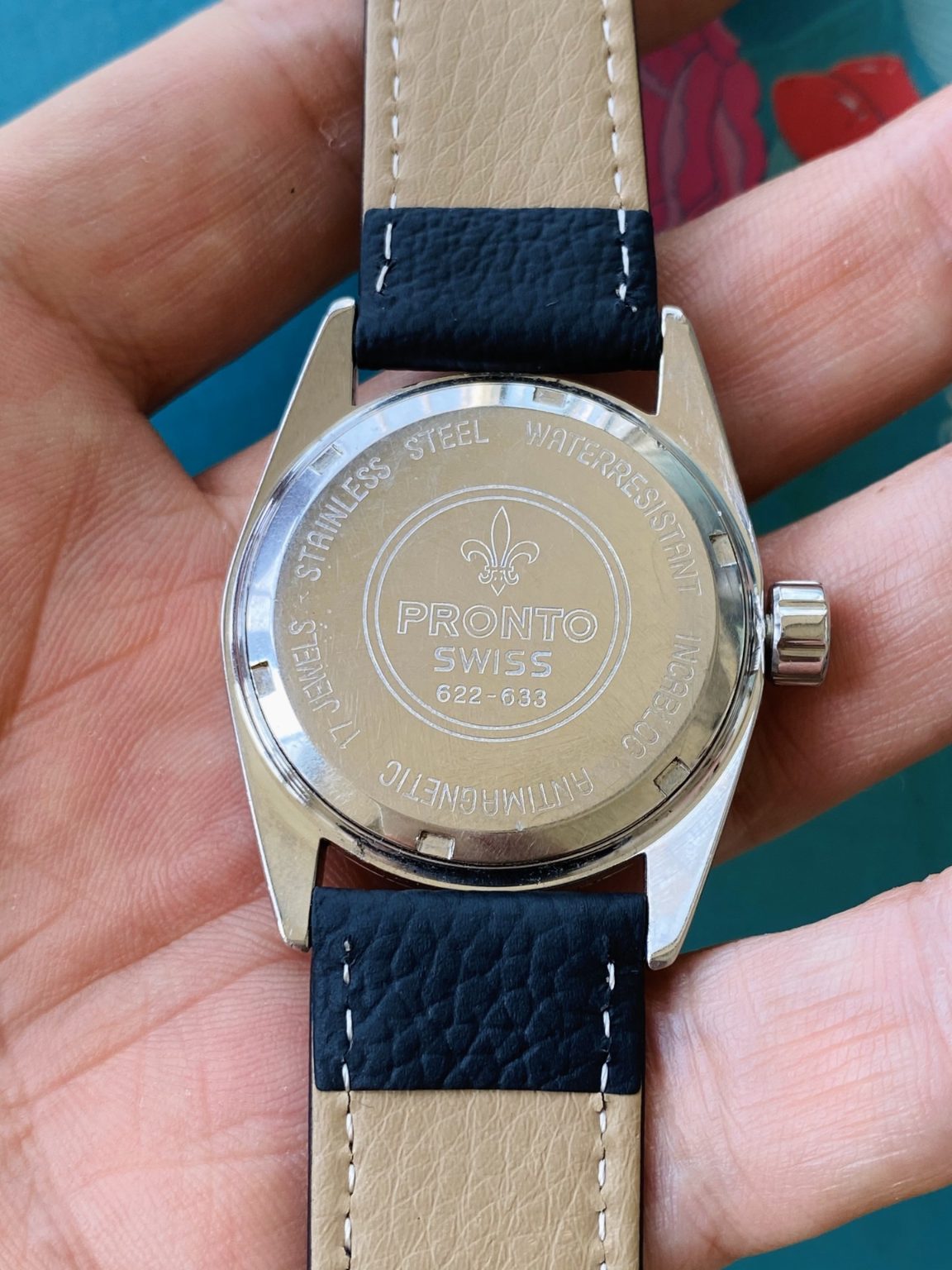 PRONTO Vintage Manual-Winding Watch ETA2750 35mm 17 Jewels 100-0220