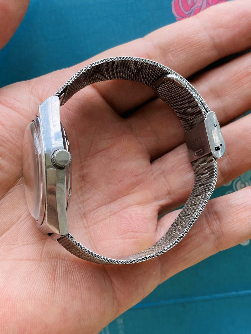 POMAR Vintage Manual Wind Mens' Watch Swiss Made 35.4mm 17Jewels 094-0090