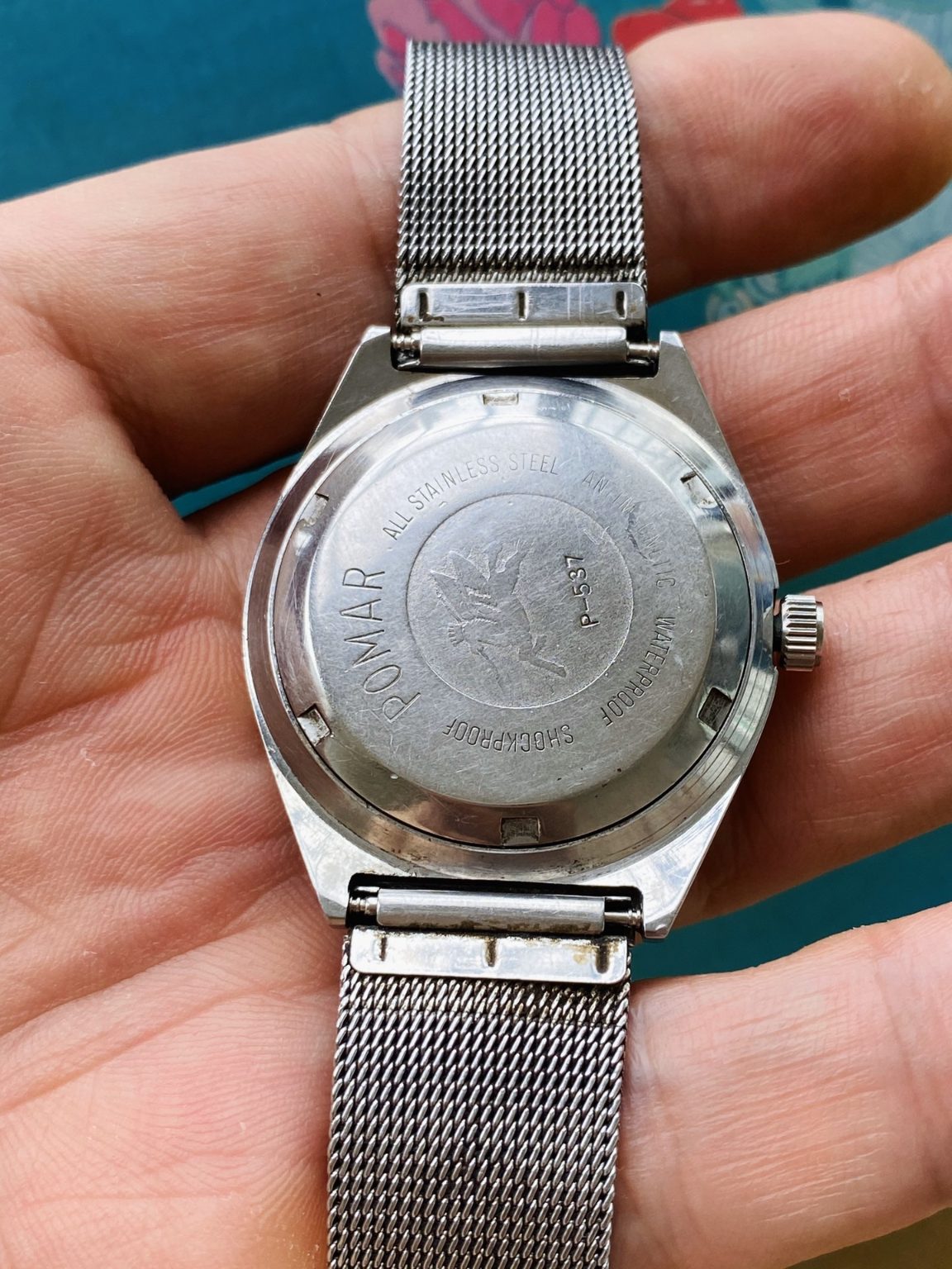 POMAR Vintage Manual Wind Mens' Watch Swiss Made 35.4mm 17Jewels 094-0090