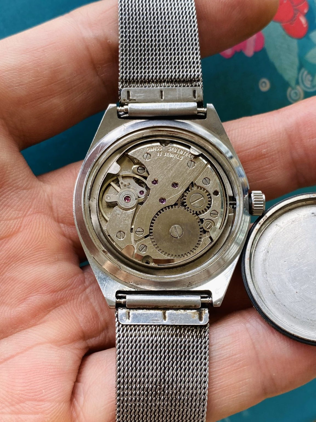 POMAR Vintage Manual Wind Mens' Watch Swiss Made 35.4mm 17Jewels 094-0090