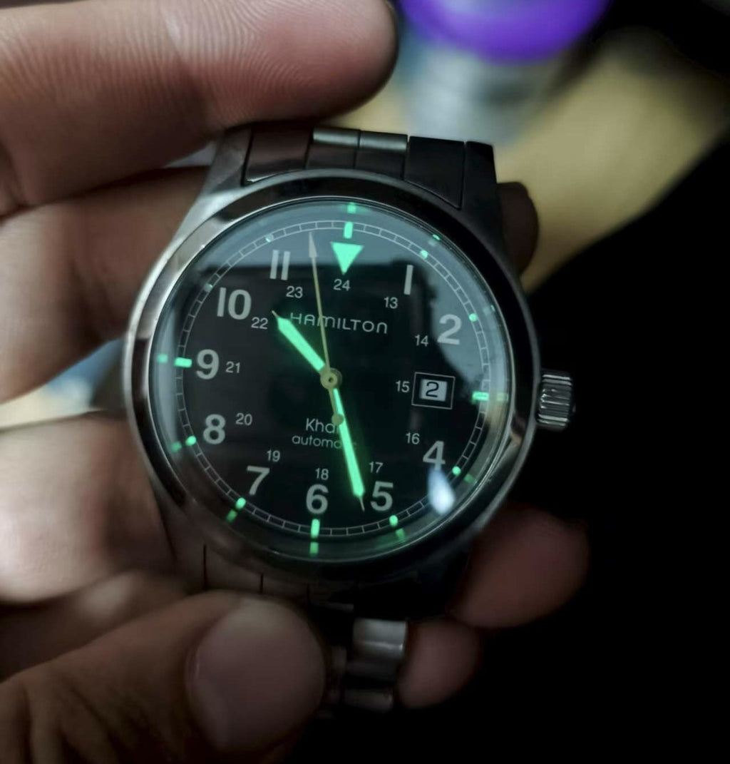 Hamilton Khaki Field Automatic Date Watch Swiss Made 42MM Ref.041330 168-2400