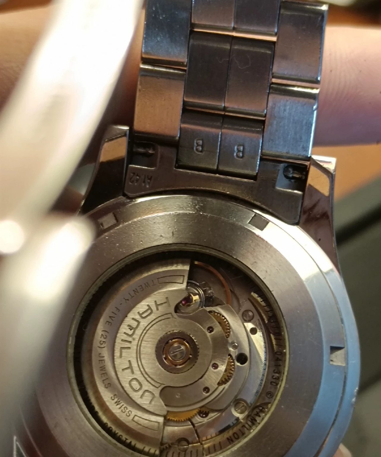 Hamilton Khaki Field Automatic Date Watch Swiss Made 42MM Ref.041330 168-2400