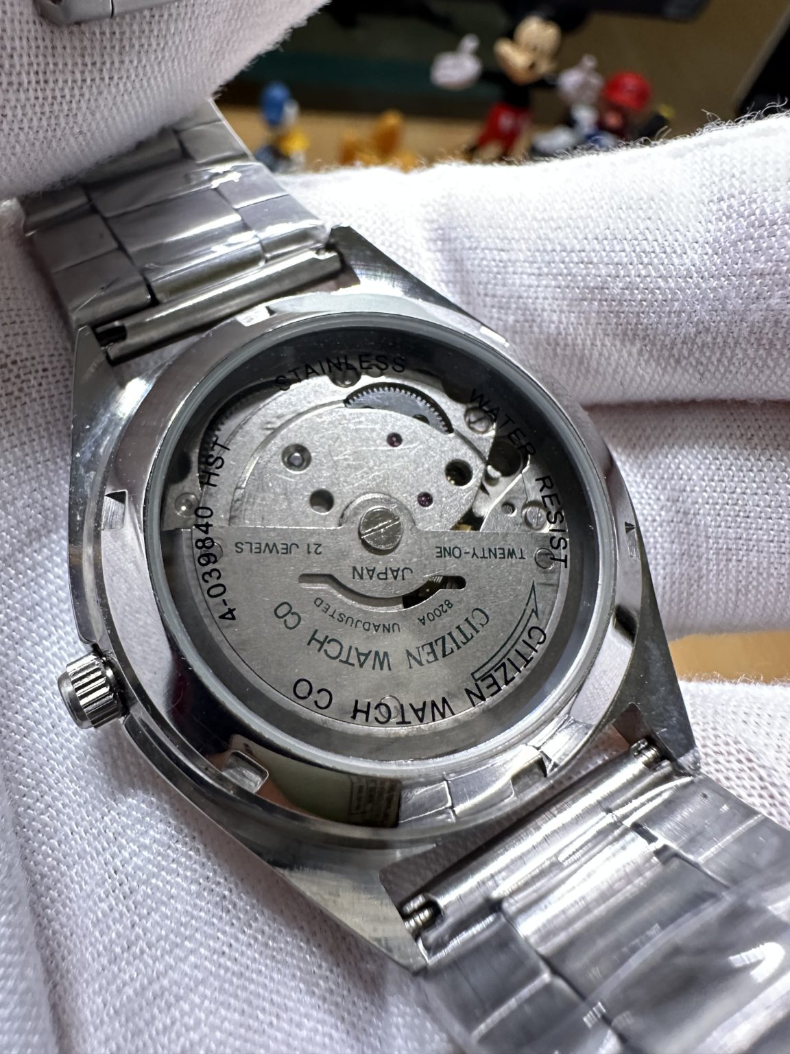 Citizen Men’s Automatic Watch Cal.8200A 21Jewels 36mm 143-0190 Like New