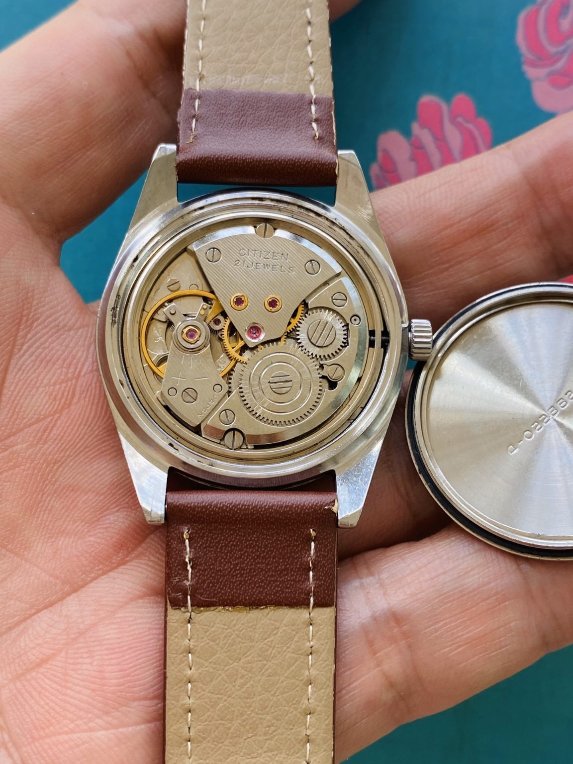 Vintage Citizen 21 Jewels Manual Wind Watch – Circa 1970s 35mm 113-0170